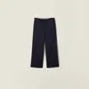 Miu Miu Chino Pants In Blue