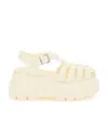 Miu Miu Clasp Thick-soled Sandals