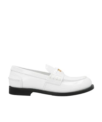 MIU MIU CLASSIC LEATHER LOAFERS