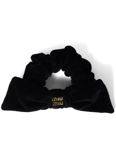 Miu Miu Clips Accessories In Black