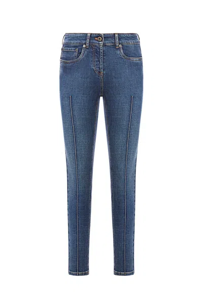 Miu Miu Slim Jeans In Blue