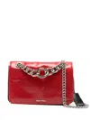 Miu Miu Club Shoulder Bag In Red