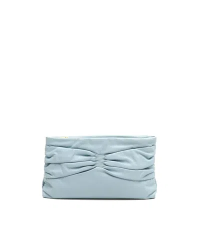 Miu Miu Clutch Bag In Blue