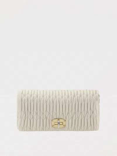 Miu Miu Clutch  Woman Color White