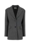 Miu Miu Jackets And Vests In Grey