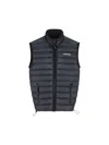 Miu Miu Lightweight Sleeveless Padded Jacket In Blue