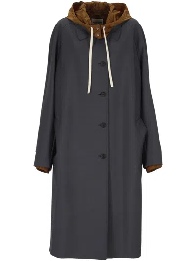 Miu Miu Coats In Blue
