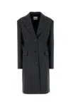 Miu Miu Coats In Grey