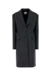 Miu Miu Coats In Grey
