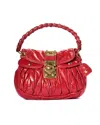 Miu Miu Coffer Handbag Small Groffata Rosa