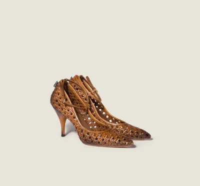 Miu Miu Decollete' In Brown