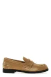 Miu Miu Coin-plaque Suede Loafers
