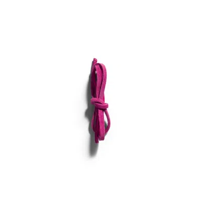 Miu Miu Colored Leather Laces In Pink