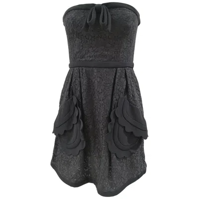 Pre-owned Miu Miu Contemporary Black Dress Size 40 Made In Italy For Women