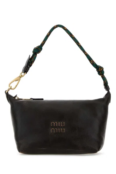 Miu Miu Contenitori In Black
