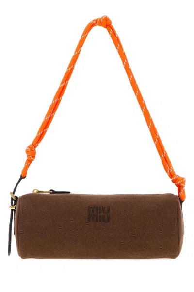 Miu Miu Contenitori In Brown