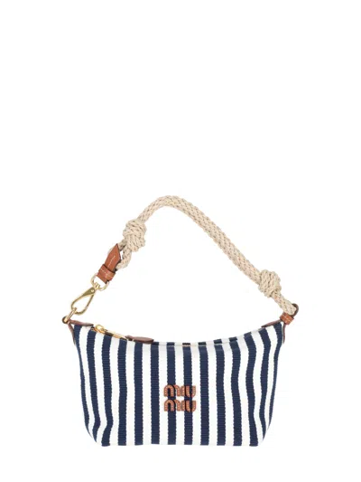 Miu Miu Contenitori Cannette' Righe In Multi