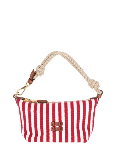 Miu Miu Contenitori Cannette' Righe In Multi
