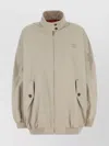 Miu Miu Cooked Blend Jacket With Buttoned Pockets In Neutral