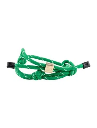 Pre-owned Miu Miu Cord Bracelet In Multi