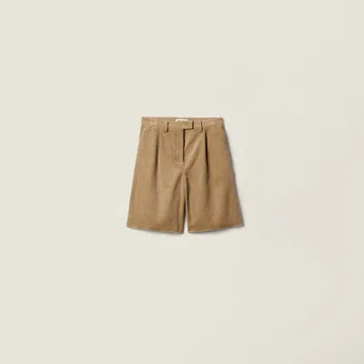 Miu Miu Corduroy Shorts