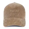 Miu Miu Cotton Baseball Logo Hat