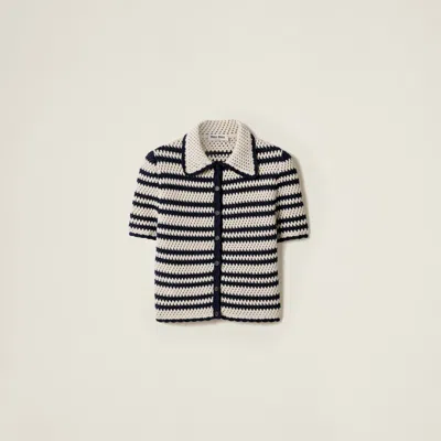 MIU MIU COTTON CARDIGAN