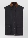 Miu Miu Corduroy Collar Jacket In Black