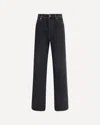 Miu Miu Jeans With Belt Loops In Black