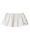 Miu Miu Cotton-jersey Mini Skirt