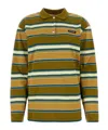 Miu Miu Cotton Jersey Polo Shirt In Multi
