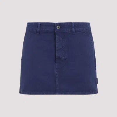 MIU MIU COTTON MINI SKIRT