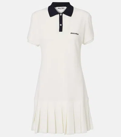 MIU MIU COTTON MINIDRESS
