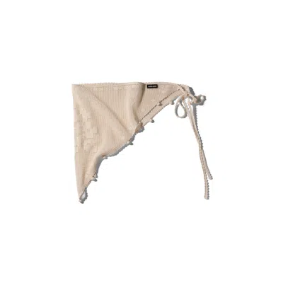 Miu Miu Cotton Pareo In White