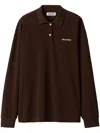 Miu Miu Polo - Rojo In Brown