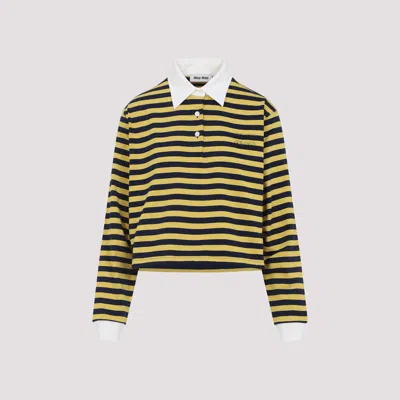 MIU MIU COTTON POLO