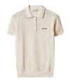 Miu Miu Mc Natural Lace Knit Polo