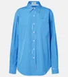 Miu Miu Logo Long-sleeved Shirt