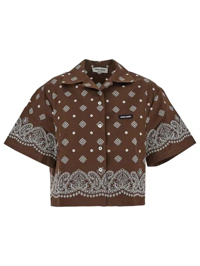 MIU MIU COTTON SHIRT