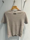 Miu Miu Cotton Short-sleeved Sweater