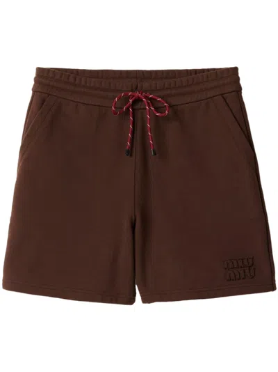 MIU MIU COTTON SHORTS