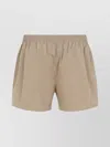 Miu Miu Cotton Shorts With Elastic Waistband