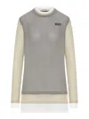 Miu Miu Cotton T-shirt In Multi