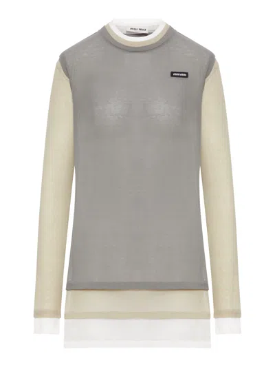 Miu Miu Cotton T-shirt