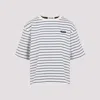 Miu Miu Striped Cotton T-shirt