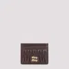 Miu Miu Lamb Leather Quilted Cardholder
