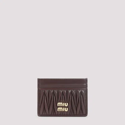 Miu Miu Credit Card Case Nude & Neutrals