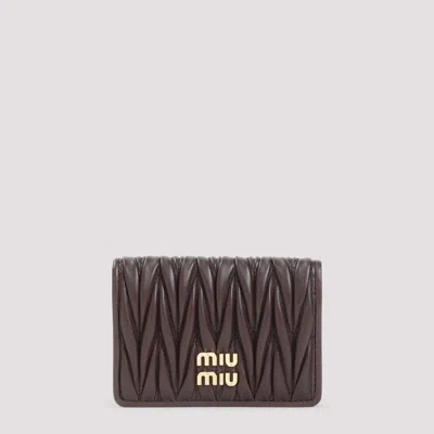 Miu Miu Credit Card Case Nude & Neutrals