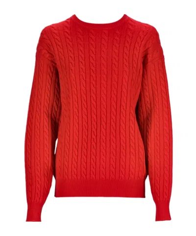 MIU MIU MIU MIU LONG-SLEEVED CREWNECK JUMPER
