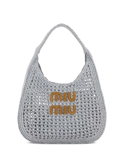 Miu Miu Crochet Tote Bag